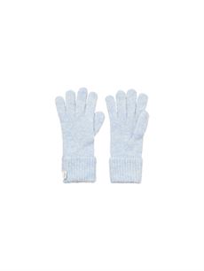BECK SÖNDERGAARD STRIKHANDSKER, ALPACA-WOLL GLOVE, SKYWAY BLUE